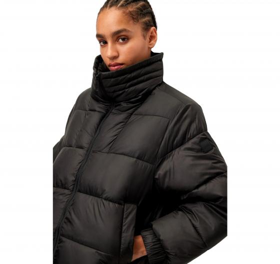 BOSS Giubbotto Donna Piumino Regular Fit In Tessuto Lucido 50498806 Colore Nero