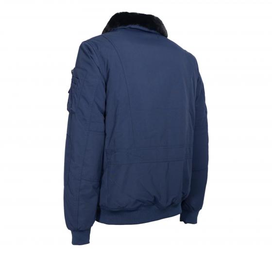 AERONAUTICA MILITARE Giubbotto Uomo Imbottito con Colletto Pilot AB2106 Colore Blu