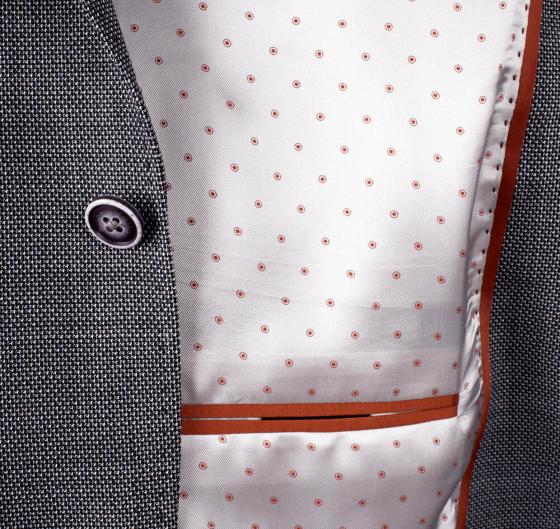ROY ROBSON Giacca Uomo Tessuto Lavorato Colore Grigio