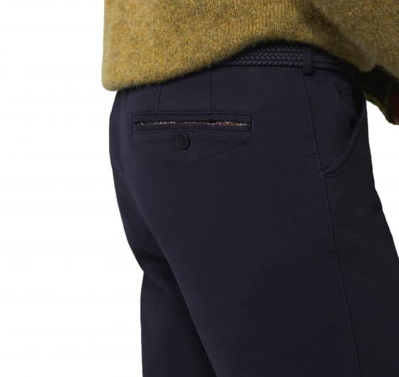 MEYER Pantalone Uomo Thermal Tricotine Modello Chicago 2-3926/18 Perfect Fit Colore Marine