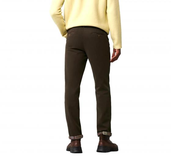 MEYER Pantalone Uomo Thermal Tricotine Modello Chicago 2-3926/29 Perfect Fit Colore Verde