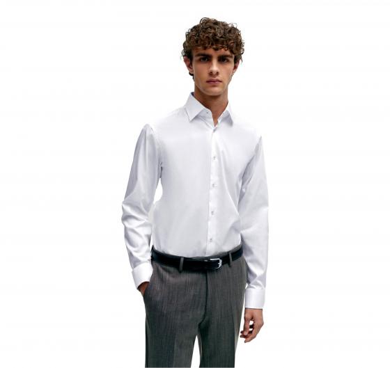 BOSS Camicia Uomo Regular FitIn In Cotone 50511358 Colore Bianco