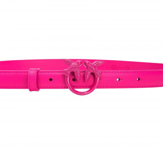 PINKO Cintura Donna Love Berry Belt H2 Color Block Colore Fucsia Pink Pinko N17B