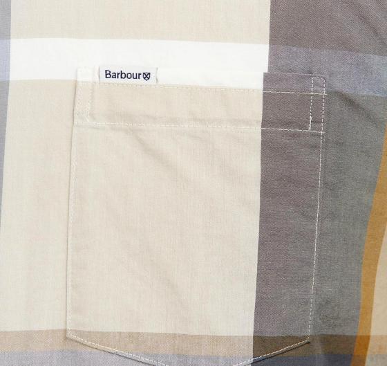 BARBOUR Camicia Uomo Sartoriale Harris MSH5071TN88 Amble Sand Tartan