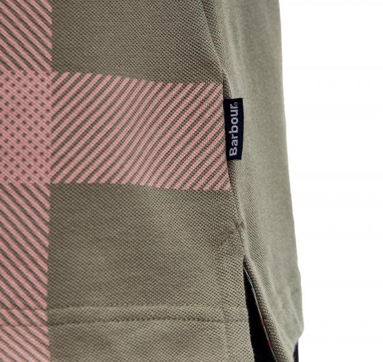 BARBOUR Polo Uomo Blaine Oversized Tartan MML1117OL38 Dusty Green