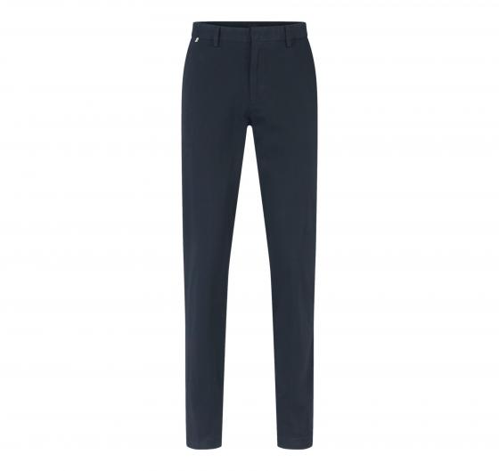 BOSS Pantalone Uomo Chino Slim Fit In Gabardine Di Cotone Elasticizzato 50505392 Colore Blu scuro