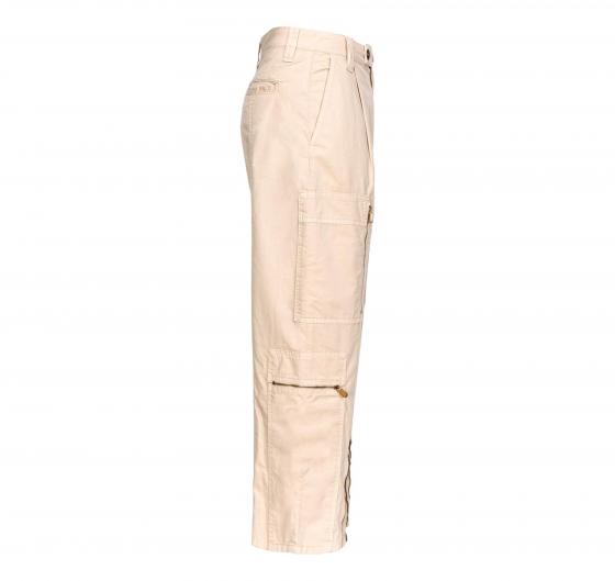 PINKO Pantaloni Donna Matese Multitasca Tricotina Stretch D06 Colore Beige