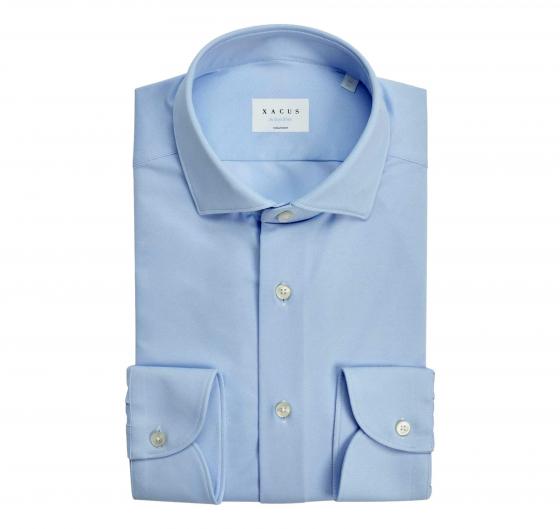 XACUS Camicia Uomo Active Shirt Evolution Classic Fit 11460060 Colore Azzurro