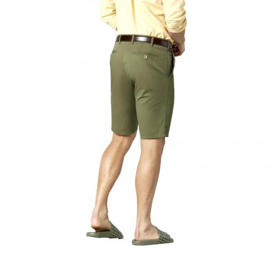 MEYER CHINO Bermuda da Uomo Perfect Fit Modello B-Palma 1-3011/26 Colore Oliva