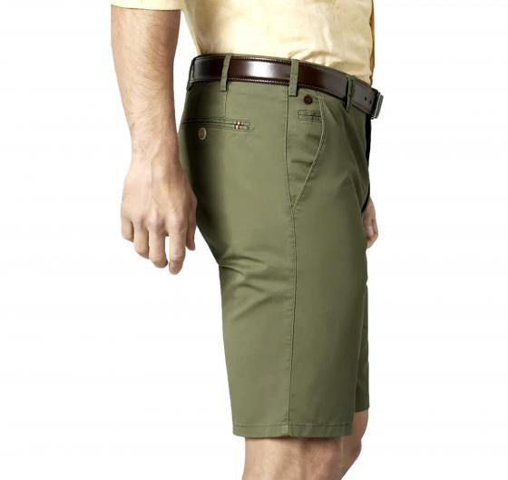 MEYER CHINO Bermuda da Uomo Perfect Fit Modello B-Palma 1-3011/26 Colore Oliva