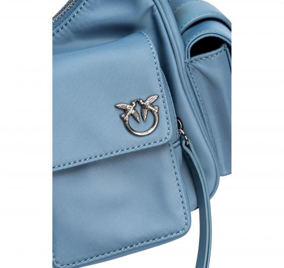 PINKO Borsa Donna Cargo Bag Recycled Nylon F1NN Colore Blue