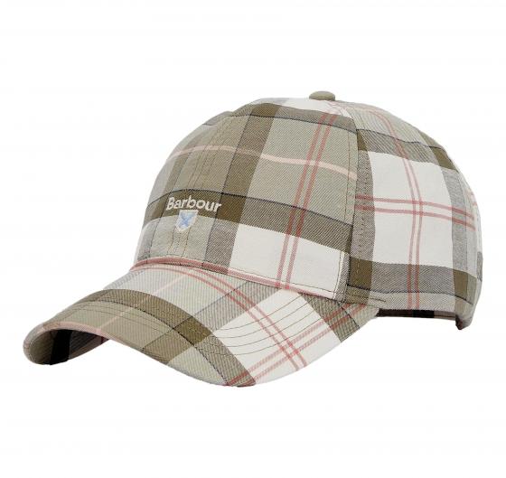 BARBOUR Cappello Uomo Tartan Sports MHA0617TN24 Colore Glenmore Olive