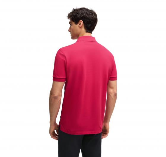 BOSS Polo Uomo In Cotone Biologico Con Logo Ricamato PALLAS 50468301 658 Colore Rosa Scuro