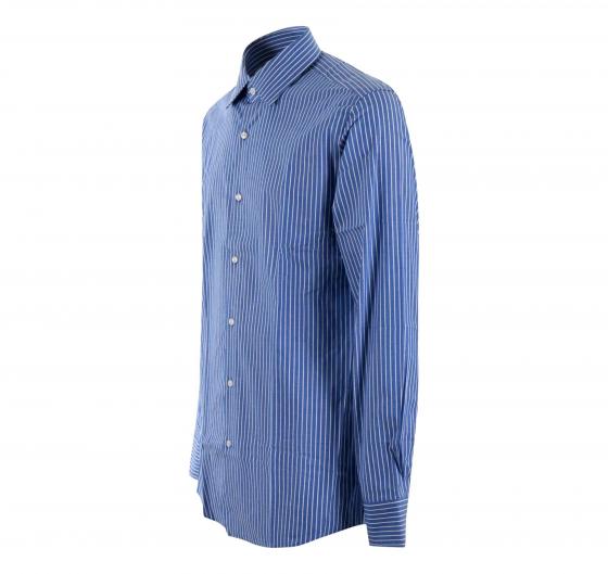 BOSS Camicia Uomo Slim Fit In Cotone Elasticizzato Facile Da Stirare A Righe 50512663 Colore Blu