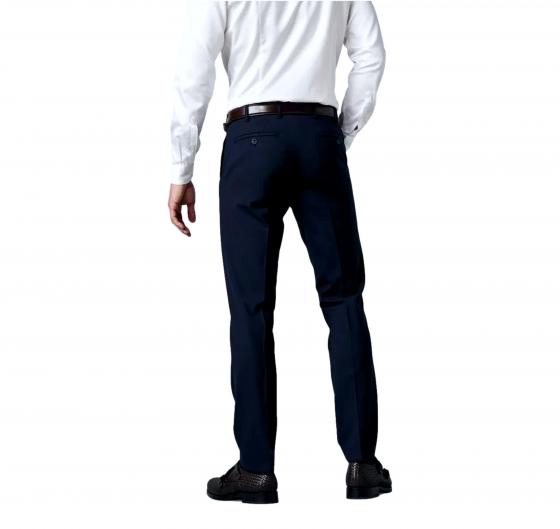 MEYER Pantalone Uomo Modello Oslo Perfect Fit 9-344/17 Colore Blu Marine