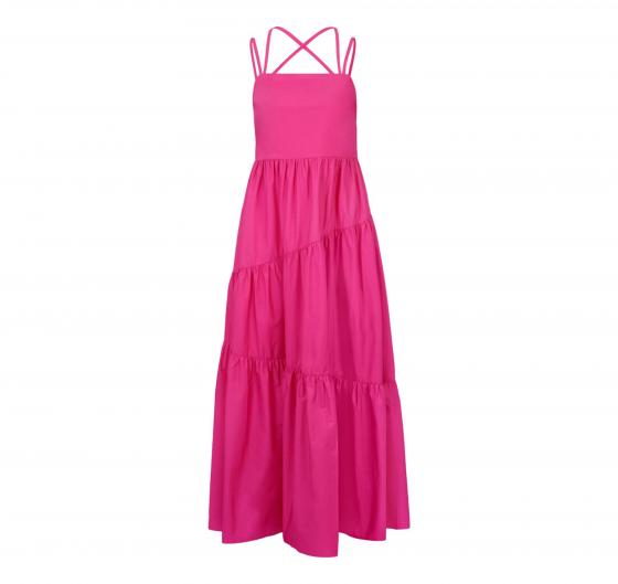 BOSS Abito Donna Maxi Vestito In Popeline Di Cotone Con Spalline Incrociate C DANVITA  50511786 Colore Fucsia