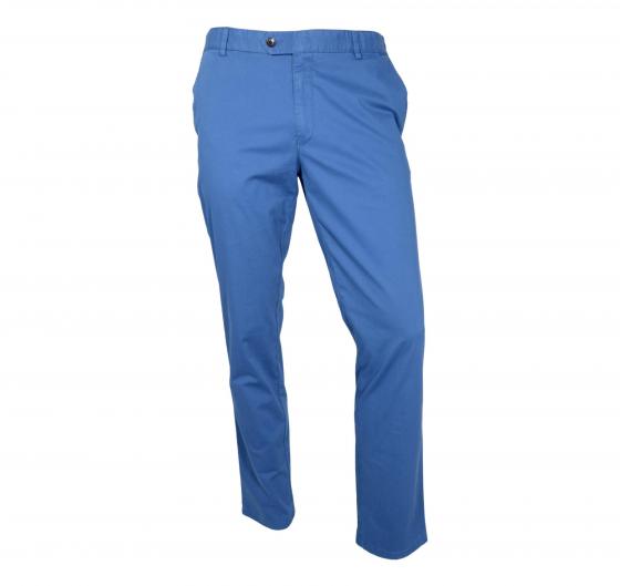 MEYER Pantalone Uomo Fine Micro Print Perfect Fit Modello Oslo 1-3082/16 Colore Blu