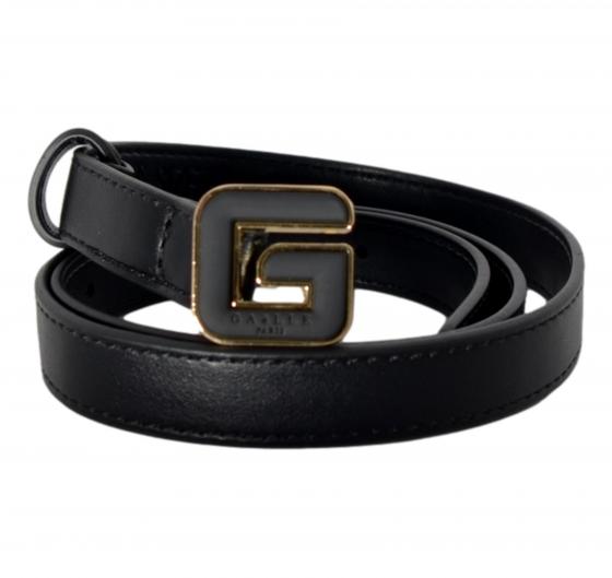 GAELLE PARIS Cintura Donna In Ecopelle Con Logo GAACW00150 Colore Nero