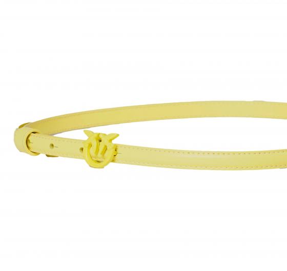 PINKO Cintura Donna Love Berry Belt H1 Color Block Colore Giallo H85B