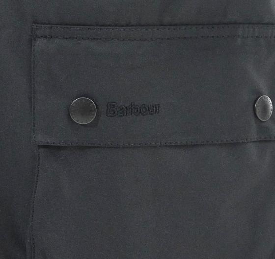 BARBOUR Giacca Da Uomo Cerata Modello Ashby MWX0339BK72 Colore Classic Black