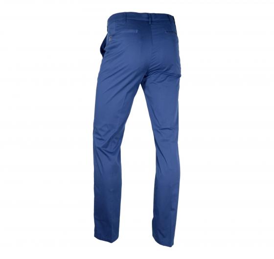 MEYER Pantalone Uomo Golf Chino Modello Augusta Perfect Fit 1-8120/25 Bluett
