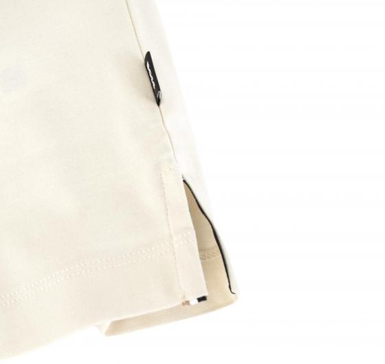 BOSS Polo Da Uomo Mezza Zip Modello Polston 11 50513375 Colore Bianco Latte