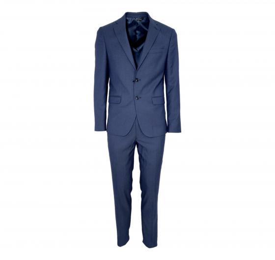 ALESSANDRO GILLES Abito Uomo Extra Slim Made ART. A300 0015 Blu PUNTASPILLO