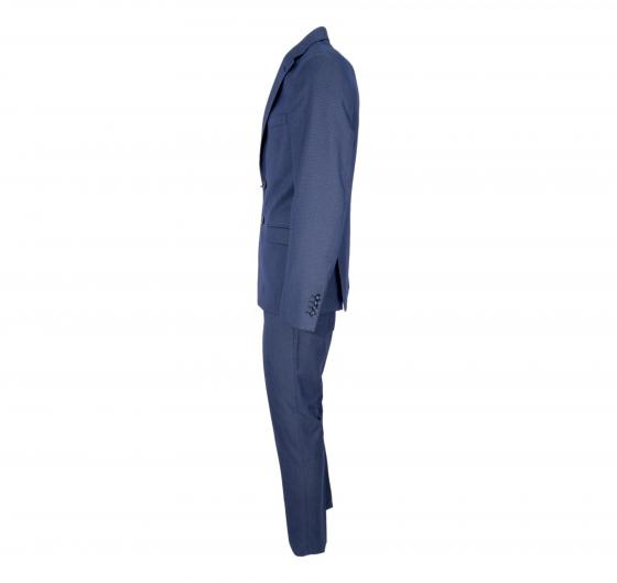 ALESSANDRO GILLES Abito Uomo Extra Slim Made ART. A300 0015 Blu PUNTASPILLO
