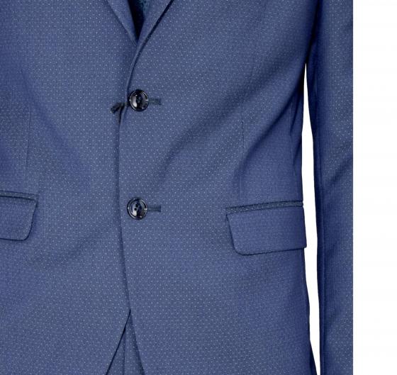 ALESSANDRO GILLES Abito Uomo Extra Slim Made ART. A300 0015 Blu PUNTASPILLO