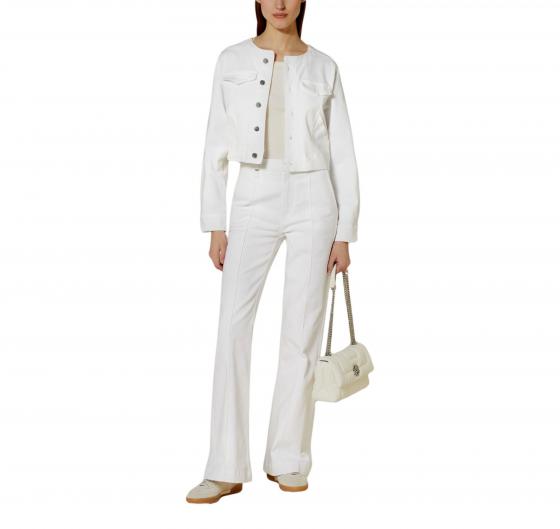 BOSS Giacca In Denim Donna 50514580 Denim Jaket 12.0 Colore Bianco