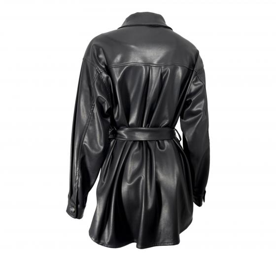 LISA KOTT Giacca Donna In Similpelle LK2052 Colore Nero