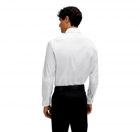 BOSS Camicia Regular Fit In Twill Di Cotone Elasticizzato Dettagli Modello H-JOE-SPREAD-C1-222 50479948 Colore Bianco