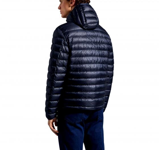 PAUL SHARK Giubotto Uomo In Piuma Ultralight Con Cappuccio C0P2008 Colore Blu