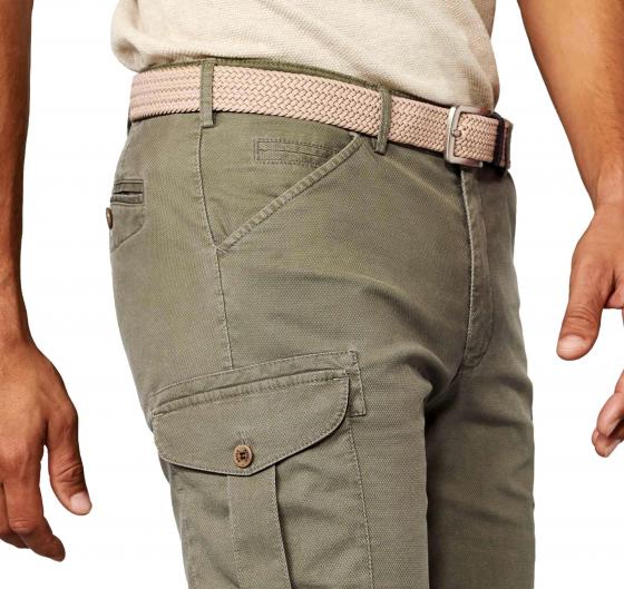 MEYER Cintura da Uomo Elasticizzata Modello 616/30 Colore Beige