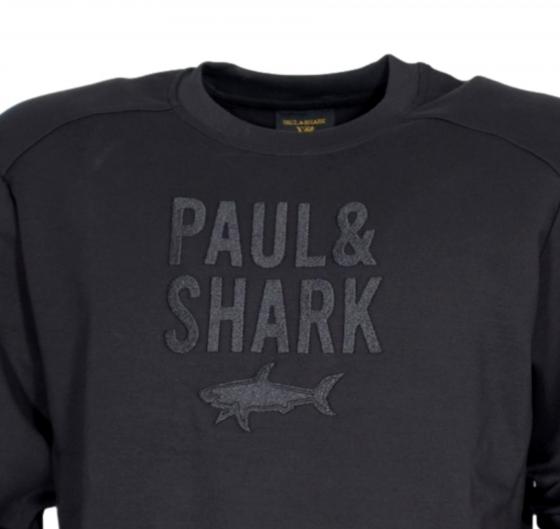 PAUL SHARK Felpa Uomo Girocollo Con Logo 14311890 Colore Nero