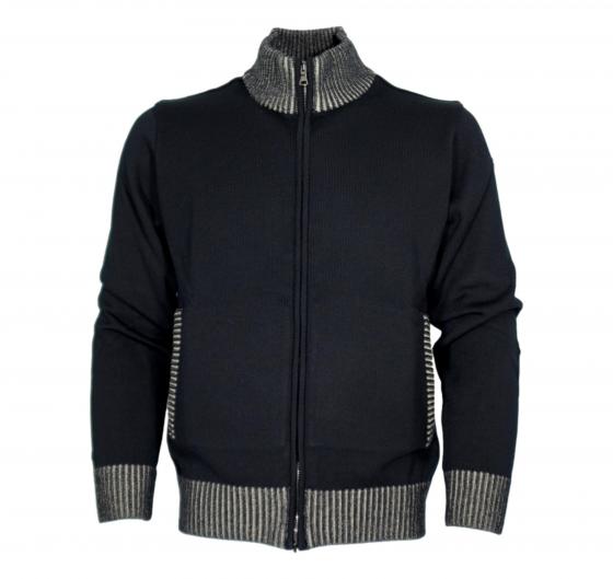 PAUL SHARK Maglione Uomo Collo Alto Con Zip 14311218 Colore Nero