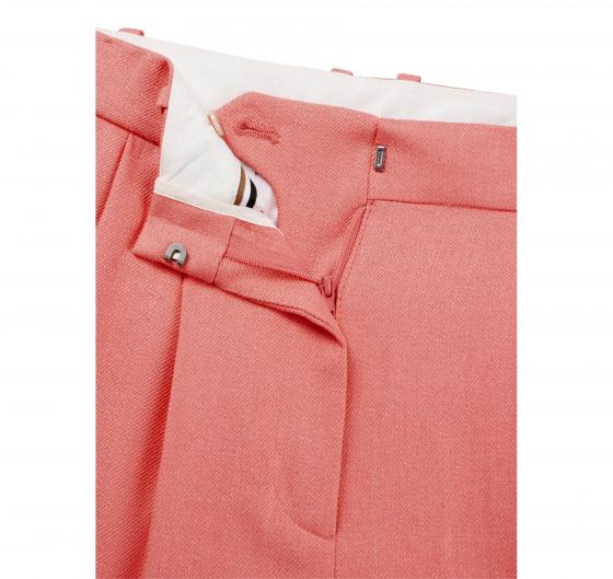 BOSS Pantaloni Affusolati In Twill Di Misto Lino TEFIKE 50512869 Colore Rosa Corallo