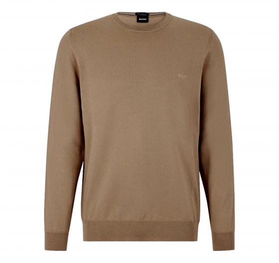 BOSS Maglia Uomo In Lana Regular Fit BOTTO-L 50476364 282 Colore Beige