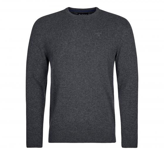 BARBOUR Maglia Girocollo Uomo Lana D'Agnello MKN0345CH51 Charcoal Elegante Casual