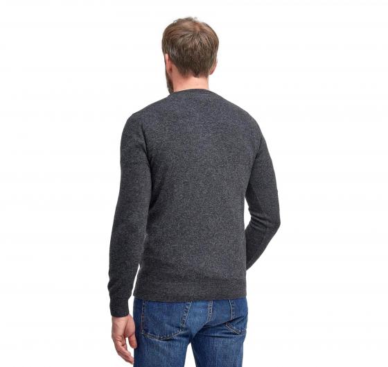 BARBOUR Maglia Girocollo Uomo Lana D'Agnello MKN0345CH51 Charcoal Elegante Casual