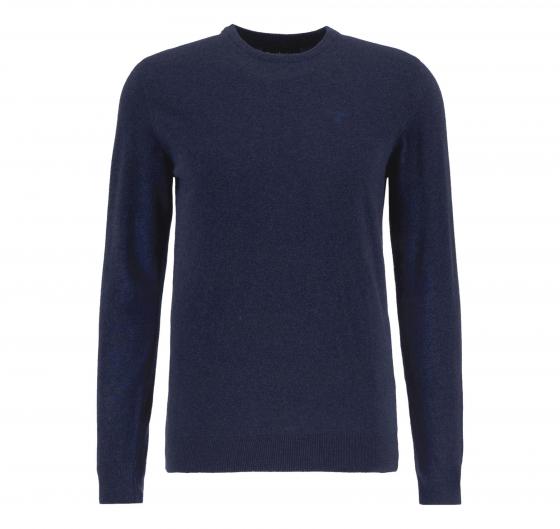 BARBOUR Maglia Girocollo Uomo Lana D'Agnello MKN0345NY71 Navy Elegante Casual