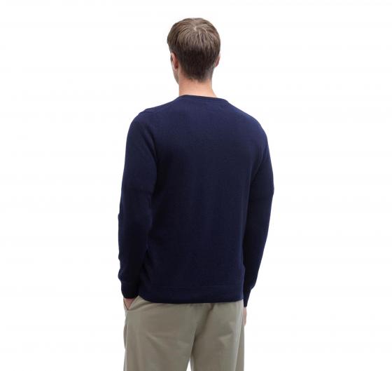 BARBOUR Maglia Girocollo Uomo Lana D'Agnello MKN0345NY71 Navy Elegante Casual