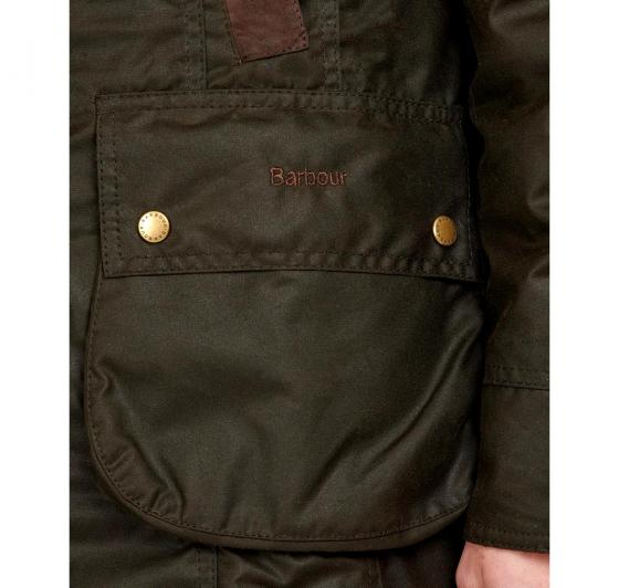BARBOUR Giubbotto Donna Bower Wax LWX0534OL71 Colore Verde Oliva