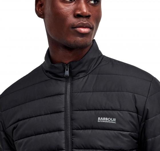 BARBOUR INTERNATIONAL Giacca Uomo Trapuntata Ledley MQU1820BK11 Nero Casual Elegante