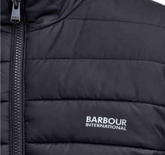 BARBOUR INTERNATIONAL Giacca Uomo Trapuntata Ledley MQU1820BK11 Nero Casual Elegante