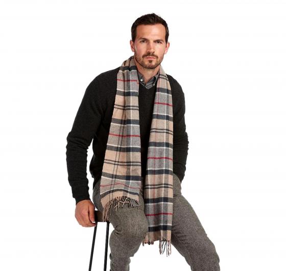 Barbour Sciarpa Uomo Yaxley Tartan USC0324TN31 Colore Dress Tartan