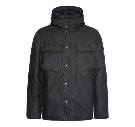 BARBOUR INTERNATIONAL Giacca Cerata Uomo Longwell MWX2382BK71 Nero Elegante Casual
