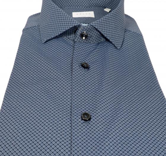 XACUS Camicia Fantasia Armaturato Active Shirt 71623002 Colore Blu