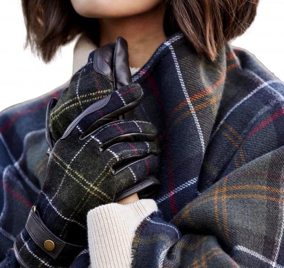 BARBOUR Guanti Donna in Tartan Aubrey LGL0133TN11 Colore Classic Tartan