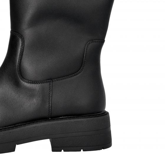 BOSS Stivali Donna in Pelle Con Monogramma Double B Dettagli Rebby BKBootie CBB  50529775 Colore Nero